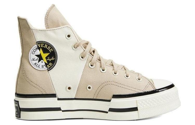 Converse Chuck 70 High Plus 'Logo Collage - Beach Stone' A02774C