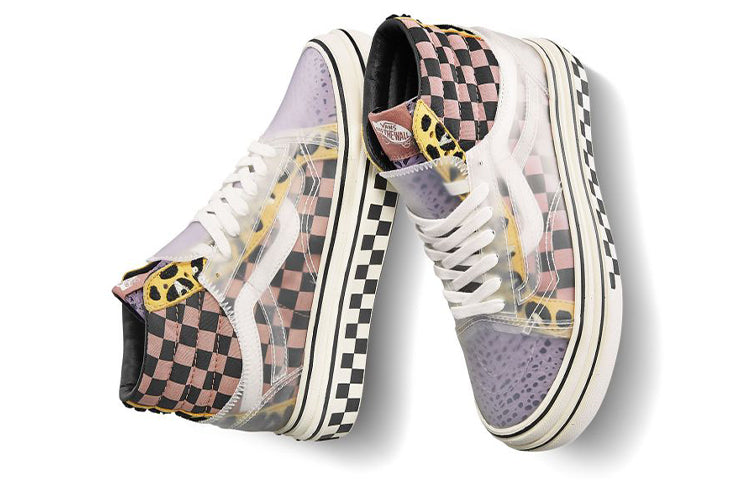 Vans Super Comfycush Skool Checkerboard Black/Pink VN0A4UVM26I