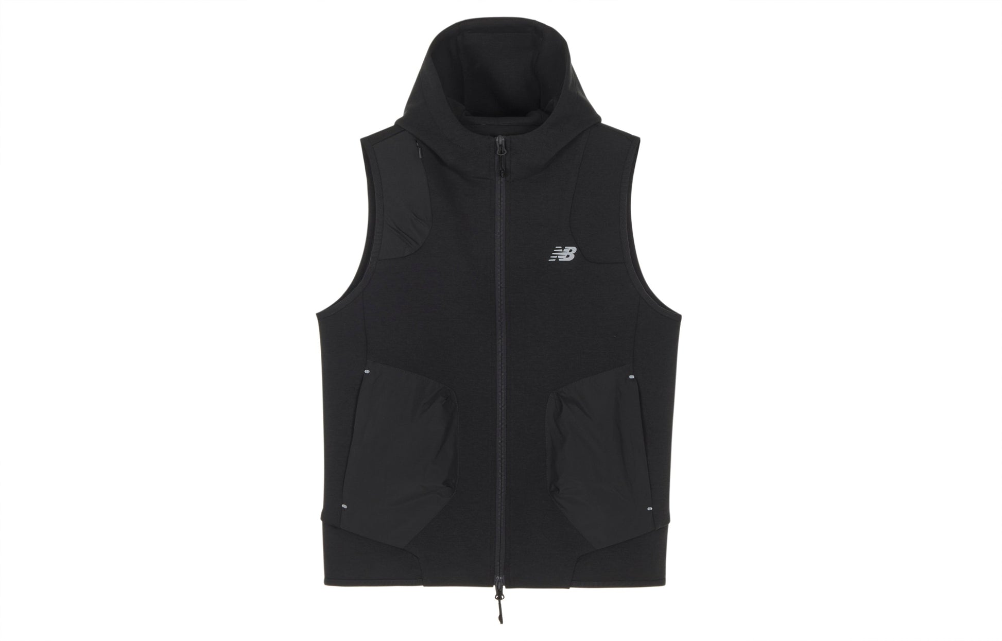 New Balance x LiangDong Hooded Jacket With Removable Sleeves Asia Sizing 'Black' NAE17141-DKG
