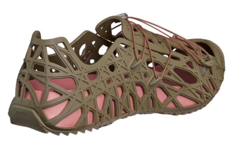DIOR Warp Sandal Khaki Cosmo Rubber 3SA124ZUK_H763