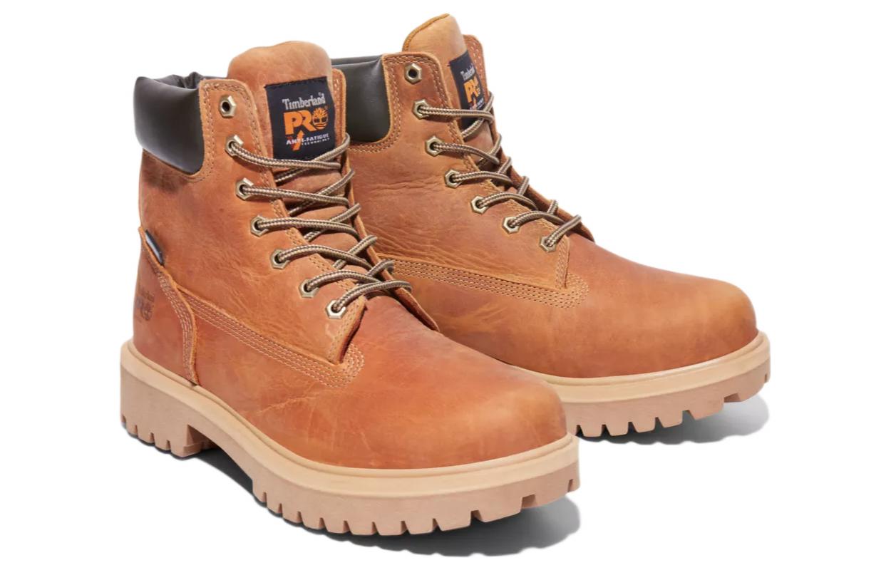 Timberland Pro Direct Attach 6 Inch Waterproof Work Boot 'Brown Marigold' A262R214