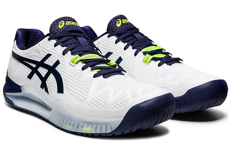 ASICS Gel Resolution 8 2E Wide 'White Peacoat' 1041A113-102