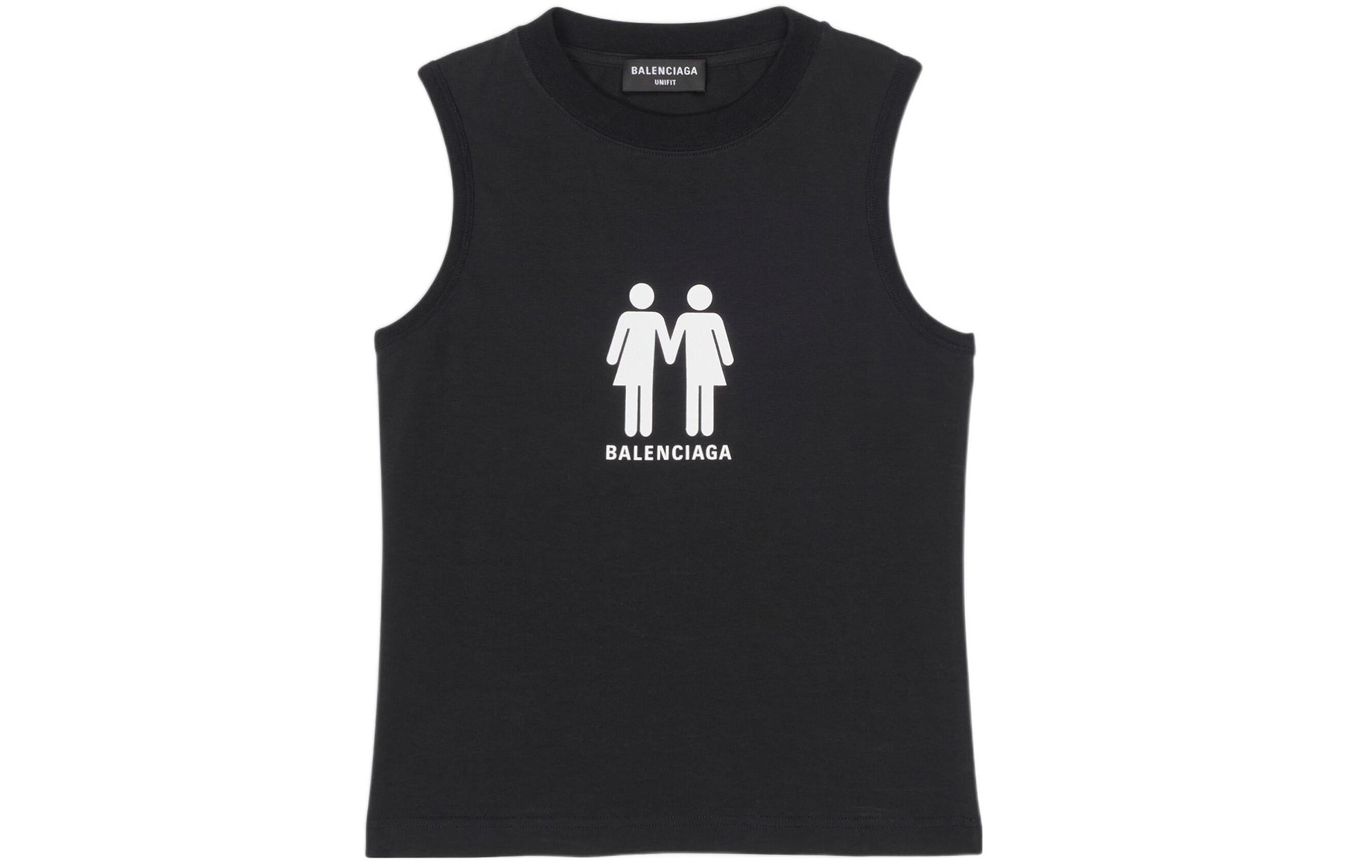 Balenciaga Pride 22 Tank Top 'Black White' 698102TMVO41070