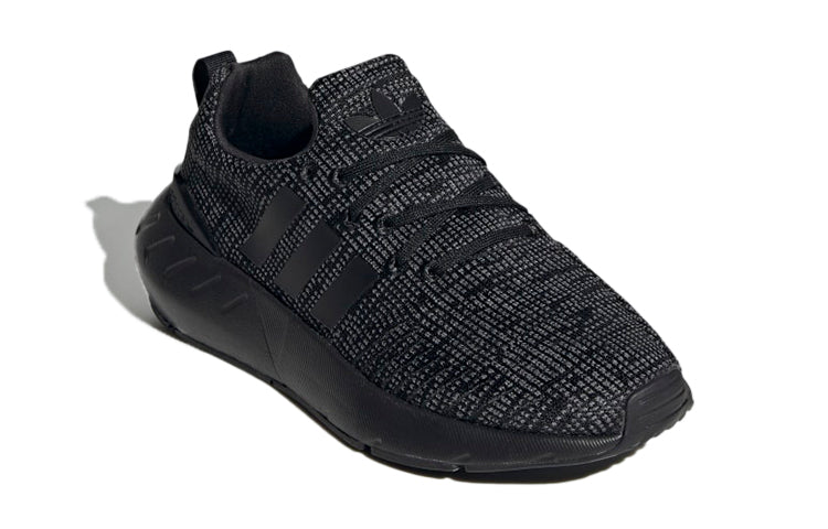 (GS) adidas originals Swift Run 22 'Core Black Grey' GW8166