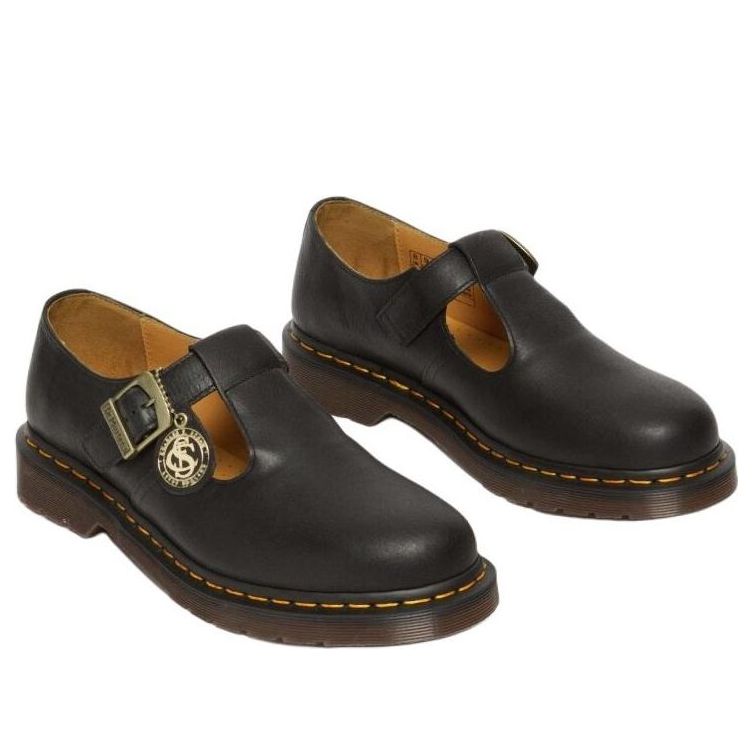 Dr. Martens T-Bar Regency Leather Mary Jane Shoes 'Black' 31528001