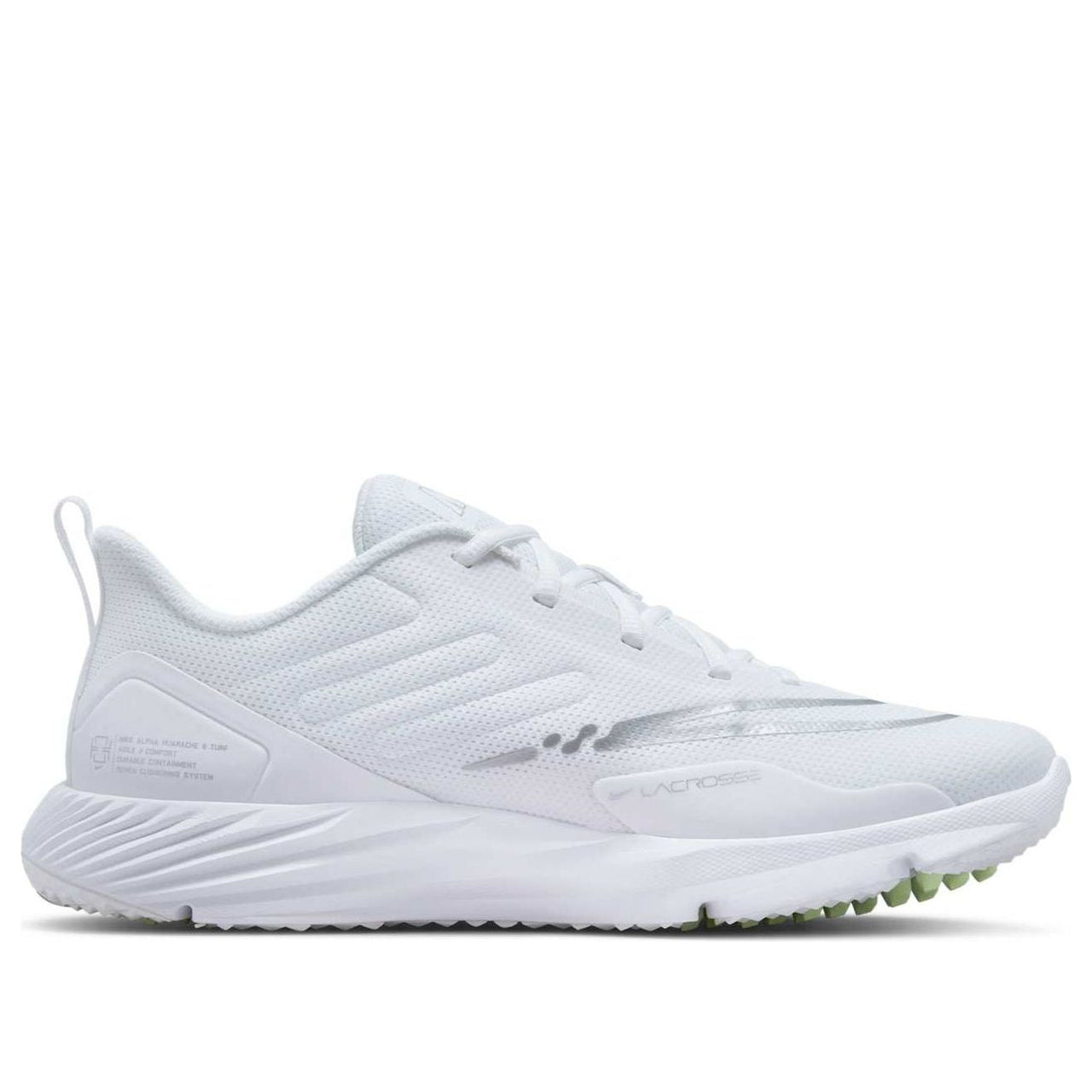 Nike Alpha Huarache 8 Pro TF 'White Metallic Silver' CZ6559-100