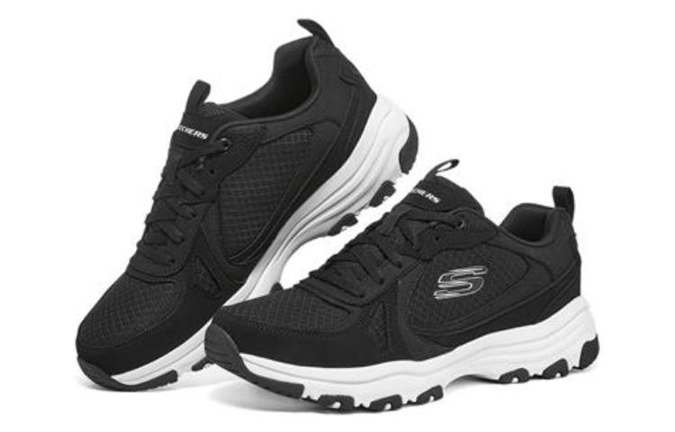 Skechers D'lites I-conik Trainers 'Black White' 8790096-BLK