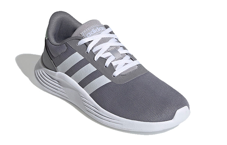 (GS) adidas neo Lite Racer Grey 'White Green' EG4018