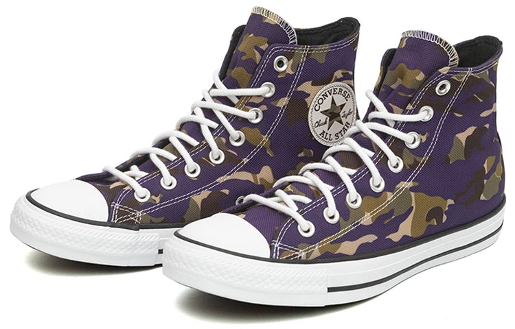 Converse Chuck Taylor All Star Allover Camo High Top Purple 165914C
