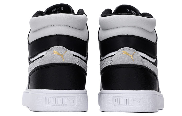 PUMA Shuffle Mid WTR 'Black White Team Gold' 385551-02