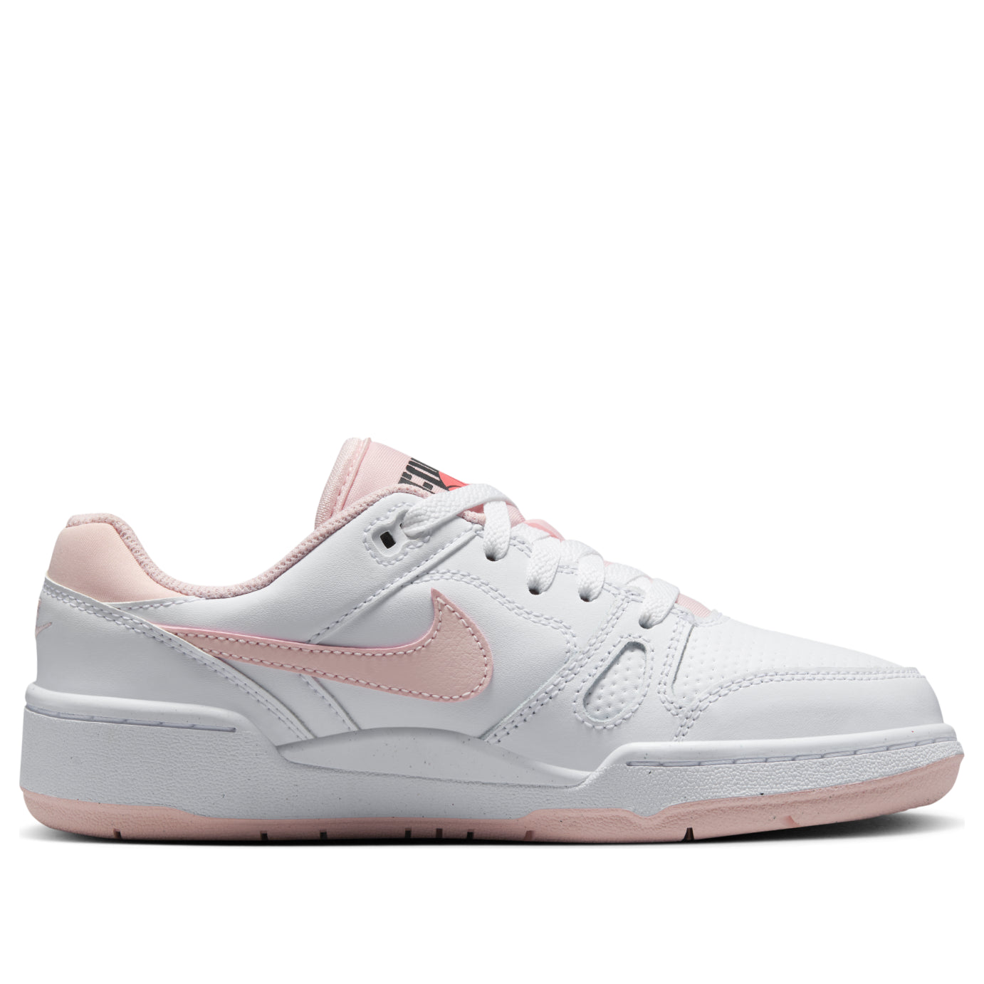 (GS) Nike Full Force Low 'White Bright Mango Black Echo Pink' FV5929-107