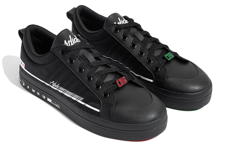 adidas neo Bravada 'Black White' HP9682