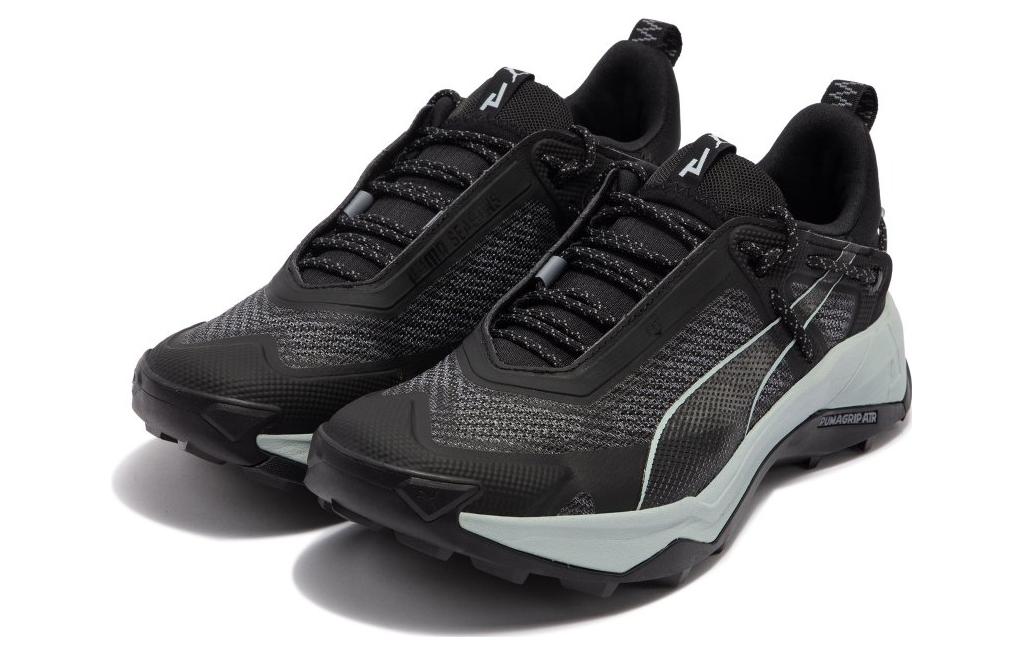 (WMNS) PUMA Explore Nitro 'Black Platinum Grey' 377855-01