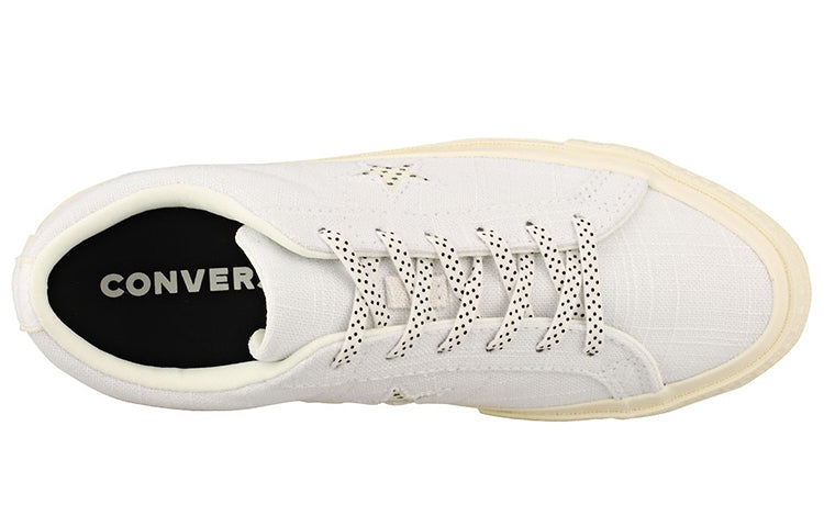 Converse One Star Ox Non-Slip Breathable Low Tops Casual Shoe White 160622C