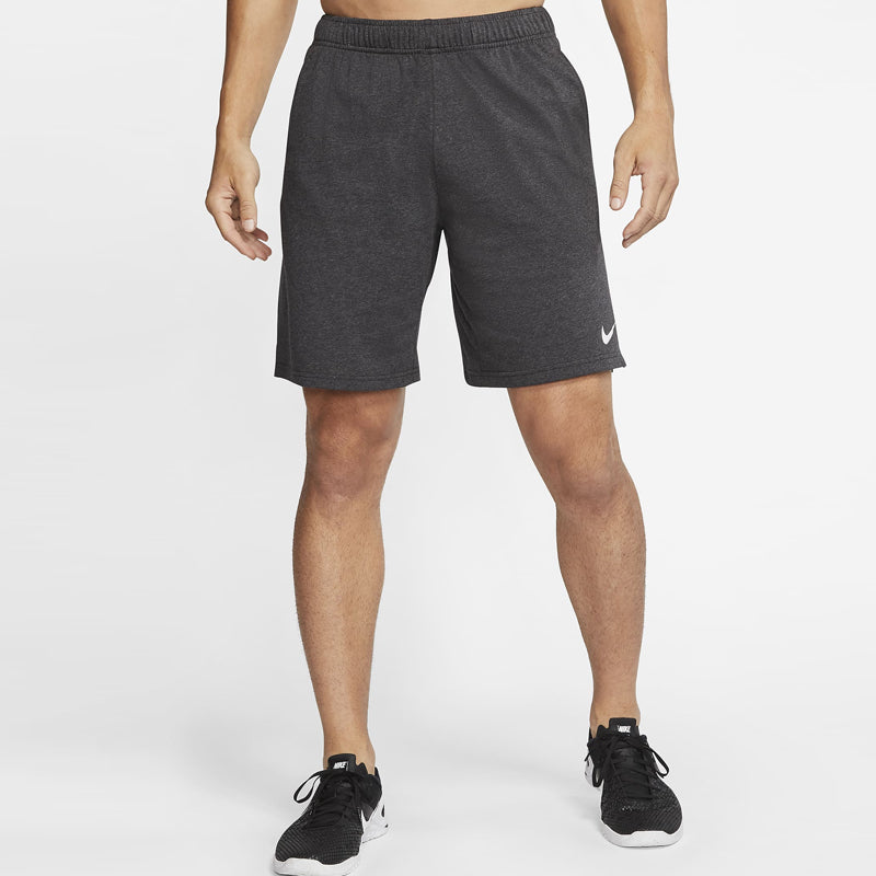 Nike Df Cotton Short Casual Sport Breathable Fabric Running Shorts Men's Dark Grey CJ2044-032