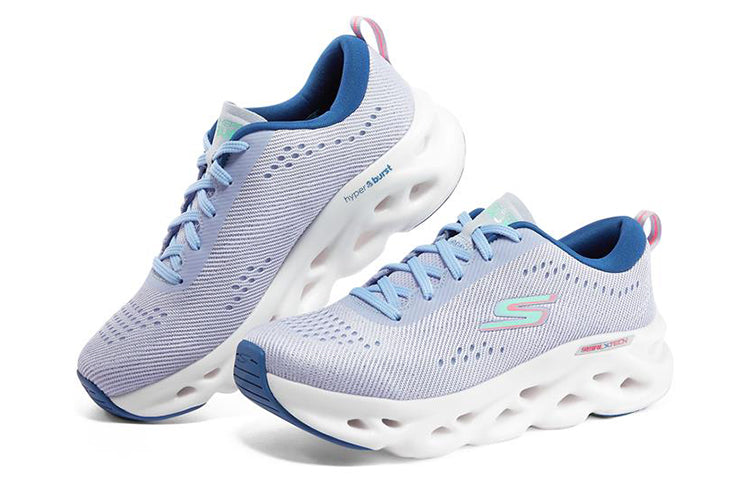 (WMNS) Skechers Go Run 'Blue' 128791-LTBL