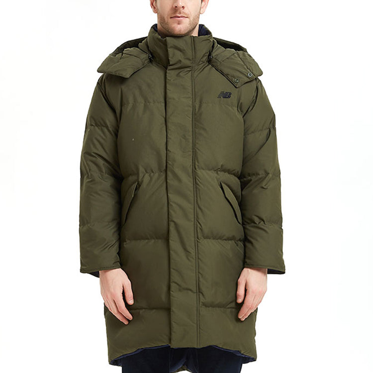 New Balance Reversible Long Puffer Jacket Asia Sizing 'Green' NP847021-KH