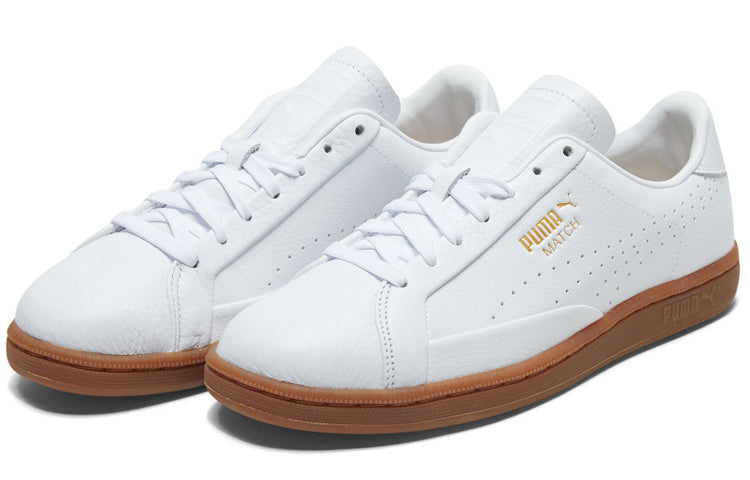PUMA Match 74 Tumbled White/Brown 363884-09