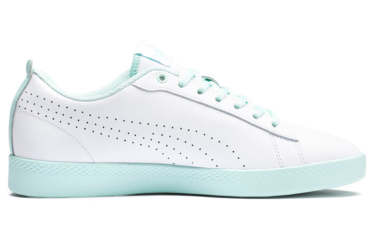 (WMNS) PUMA Smash Perf White/Blue 365216-06