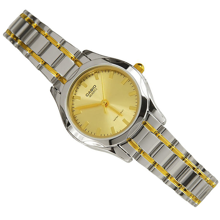 Casio Standard Vintage Analog Watch 'Silver Gold' LTP-1275SG-9AQ