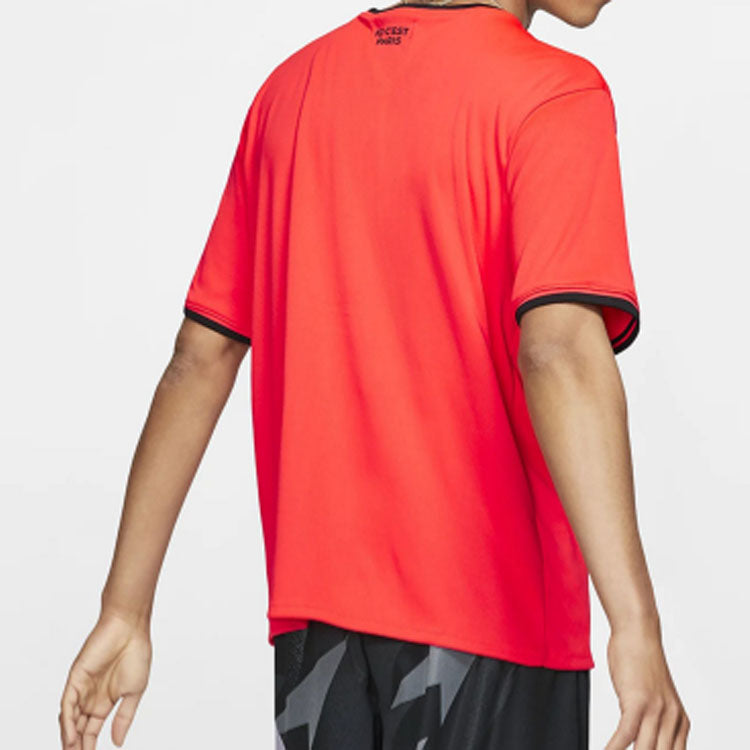 Air Jordan PSG T-shirt 'Orange red' BQ8359-612