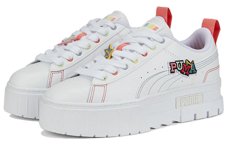 (WMNS) PUMA Mayze 'Pierced - White Multi' 386582-01