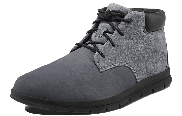 Timberland Graydon Leather Chukka Wide-Fit Boots 'Grey' A1ZM4