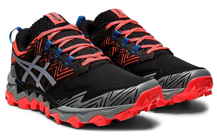 (WMNS) ASICS GelFuji Trabuco 8 (D) 'Black Grey Pink' 1012A576-700