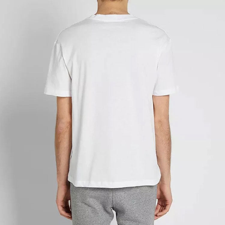 Men's McQ Alexander McQueen Cotton Printing Short Sleeve White 291571-RMT58-9000