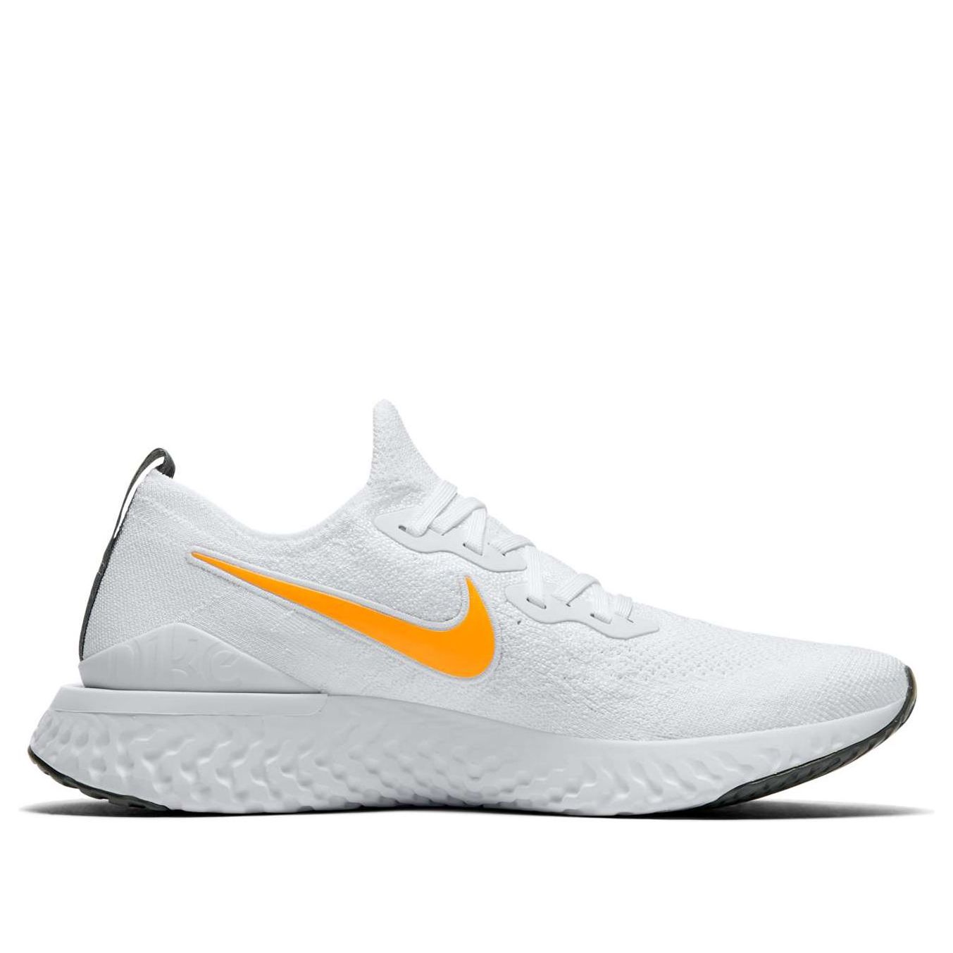 Nike Epic React Flyknit 2 'White Orange' CI6401-100