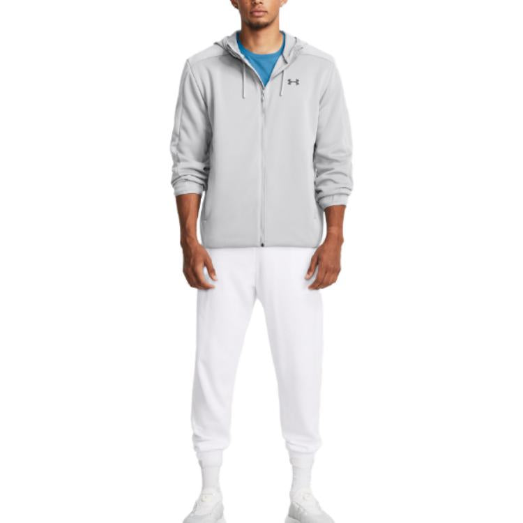 Under Armour Essentials Swacket Hoodie Jacket 'Grey' 1378824-011