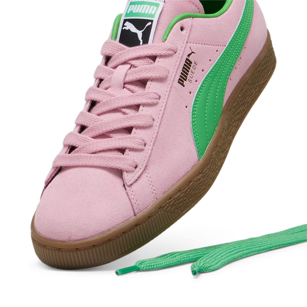 PUMA Suede Terrace 'Pink Delight Green' 396451-02
