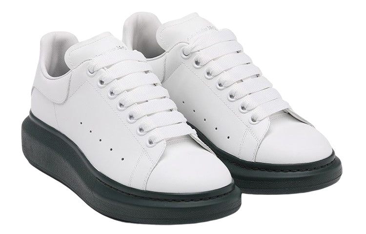 Alexander McQueen Oversized Sneaker 'White Green Sole' 553680WHTQ49448