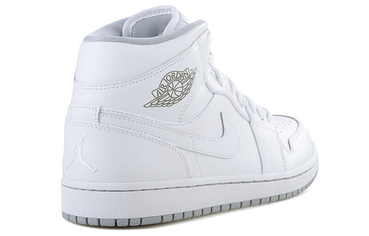 Air Jordan 1 Mid 'White Wolf Grey' 554724-112