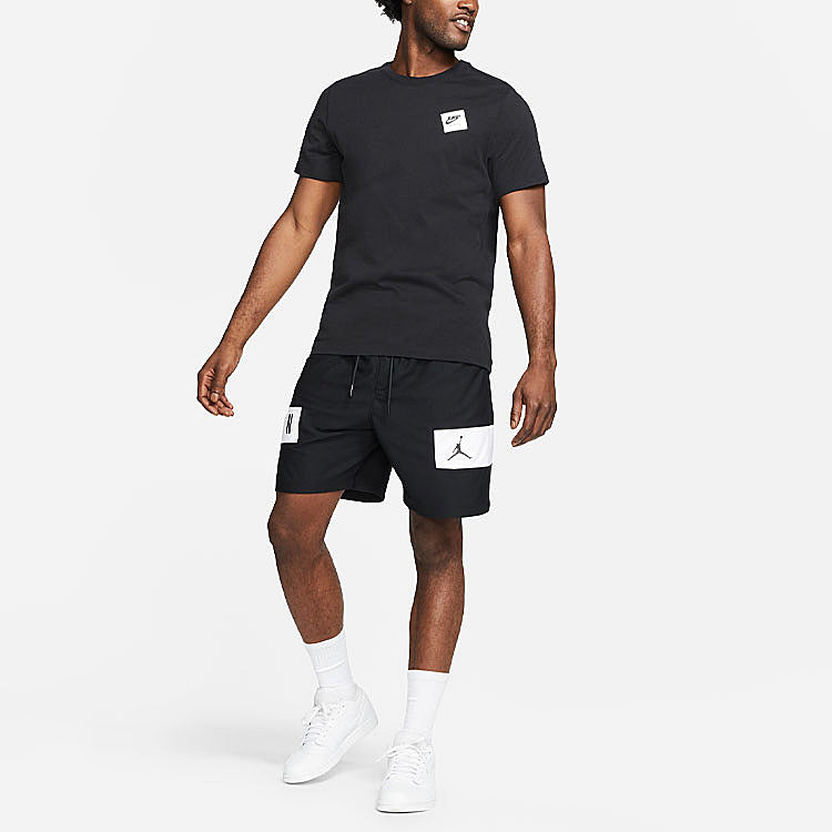 Men's Air Jordan Casual Sports Running Basketball Shorts Black CZ4772-010