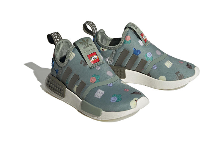 (PS) adidas LEGO x NMD 360 J 'Solar Green Bricks' IF2170