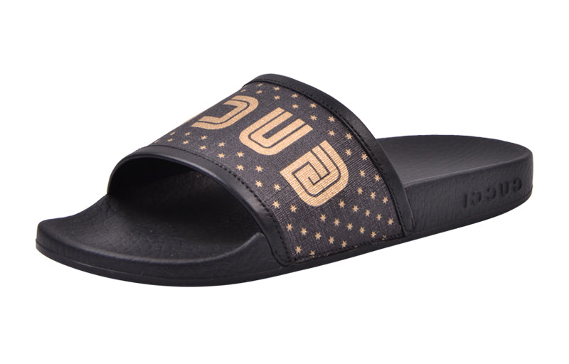 (WMNS) Gucci Guccy Slide 'Black Gold' 519996-9QR10-1085
