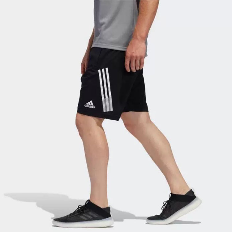 adidas Stripe Training Sports Shorts Black FL4469