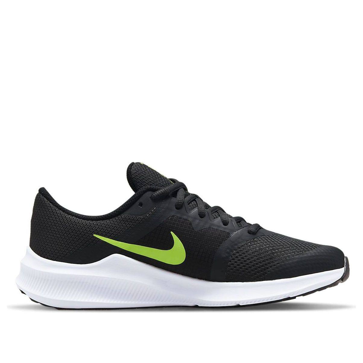 (GS) Nike Downshifter 11 Low-Top Black/Yellow CZ3949-011