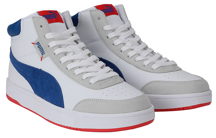 PUMA Court Legend Sl Collar 'White Gray Blue' 373750-05