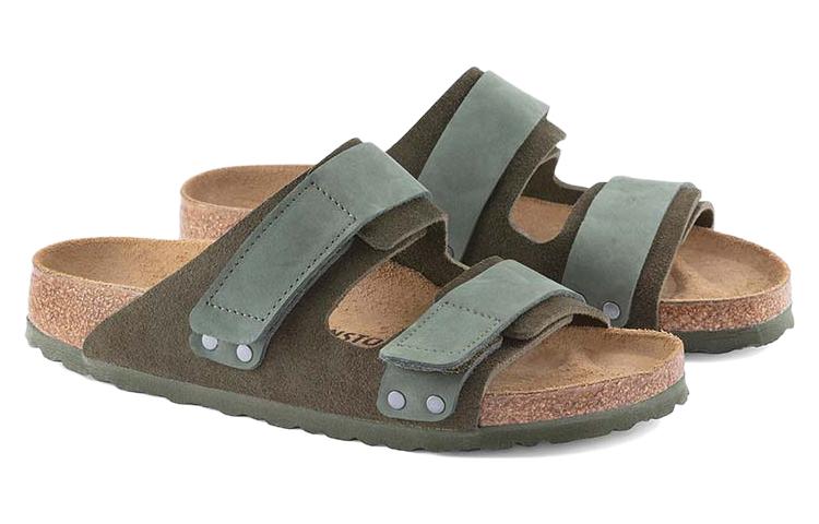 Birkenstock Uji Nubuck Suede Leather 'Thyme' 1024803