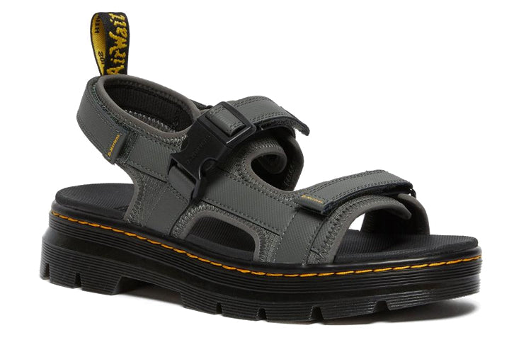 Dr.Martens Forster Webbing Sandals 'Gunmetal' 26621029