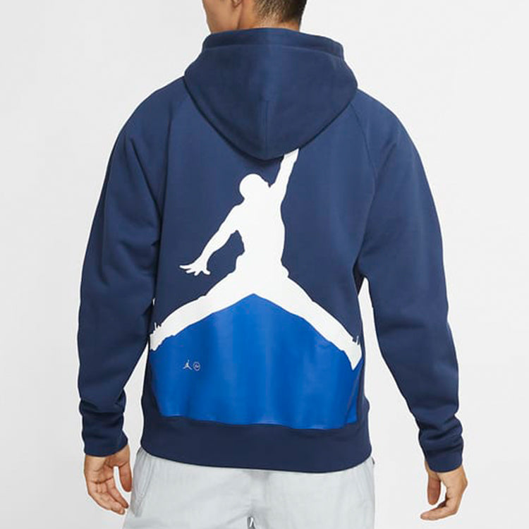 Air Jordan x Fragment Design FW Pullovers Street Style Collaboration Long Sleeves Men Blue DA2984-414