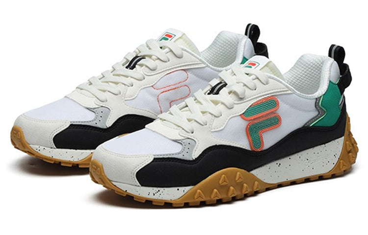 FILA FUSION 'White Black Blue' T12M125209FWS