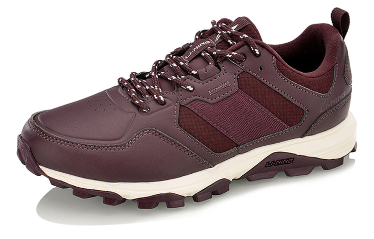 (WMNS) Li-Ning City Hyper 'Burgundy White' AGCM206-3