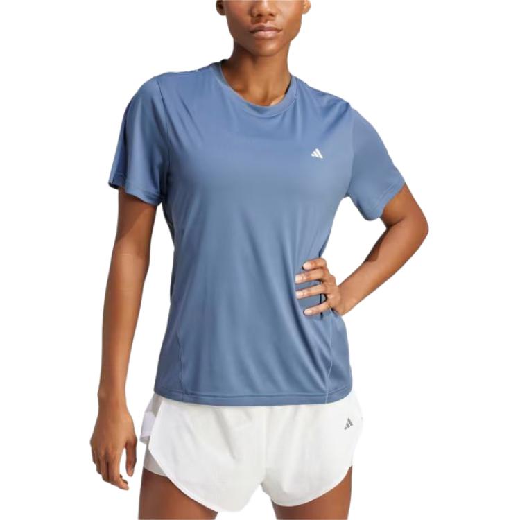 (WMNS) adidas Designed for Training T-shirt Asia Sizing 'Blue' IX9424