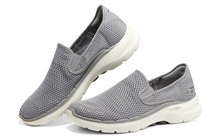 Skechers Go Walk 6 'Grey White' 894136-GRY
