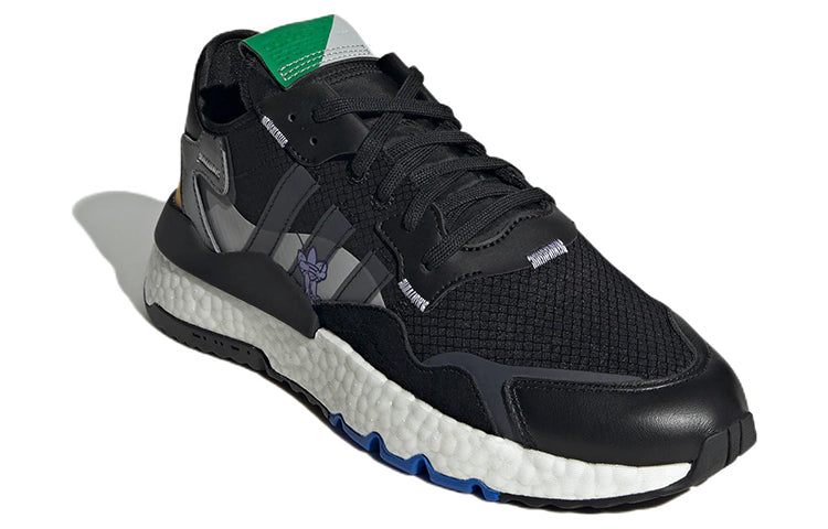 adidas Originals Nite Jogger 'Black Grey Orange Green' GX2184