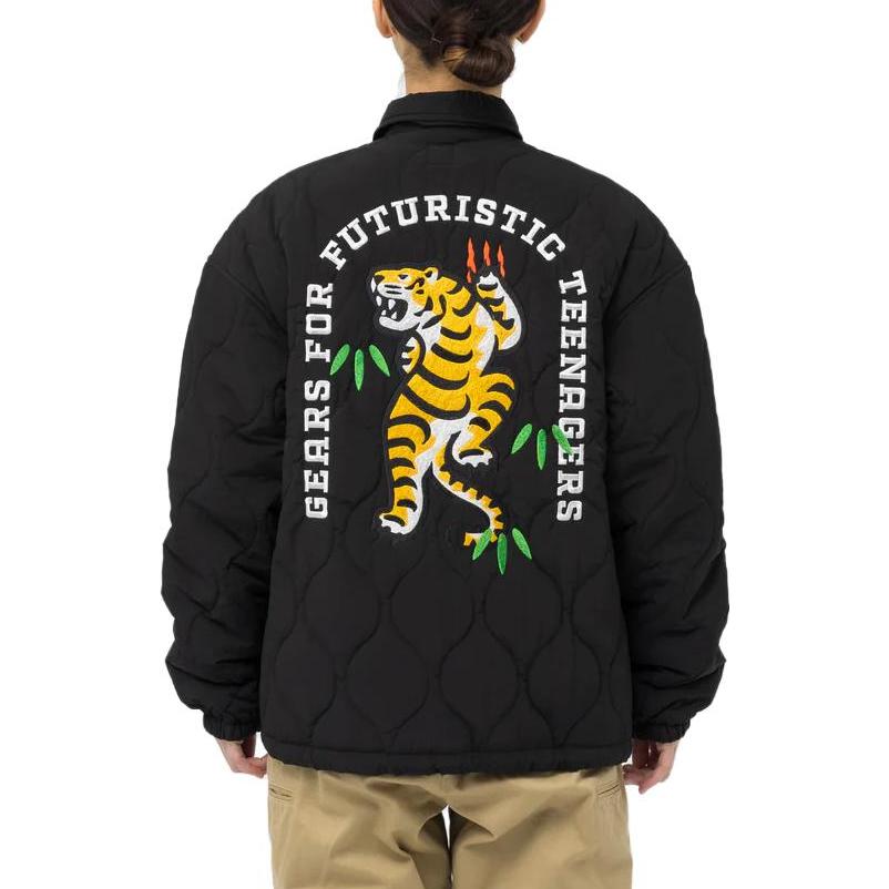 HUMAN MADE Quilted Coach Jacket 'Black' HM25JK006