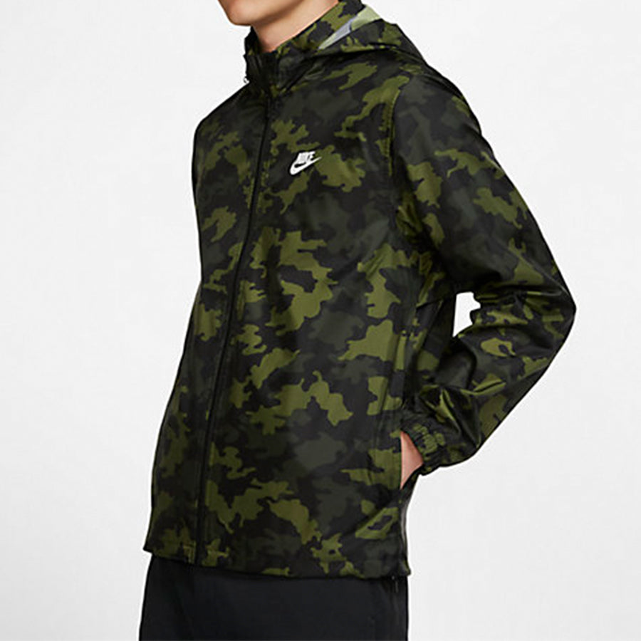 Nike 2019-20FW Camouflage Street Style Jacket Army green BV2980-331
